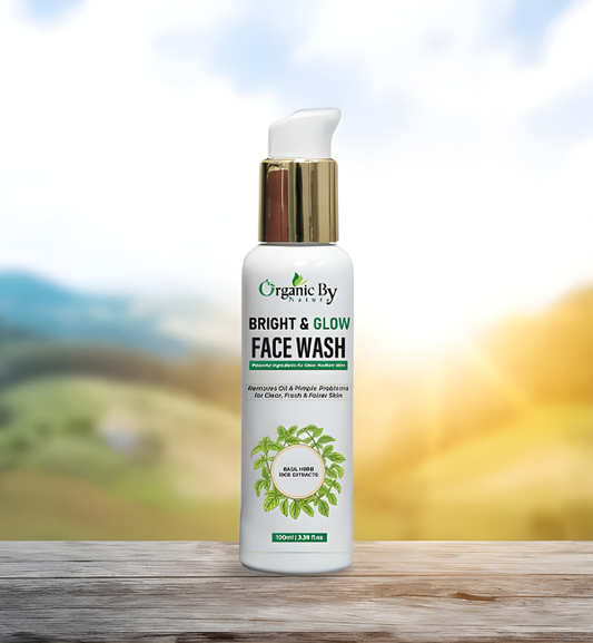 Bright & Glow Organic Face Wash