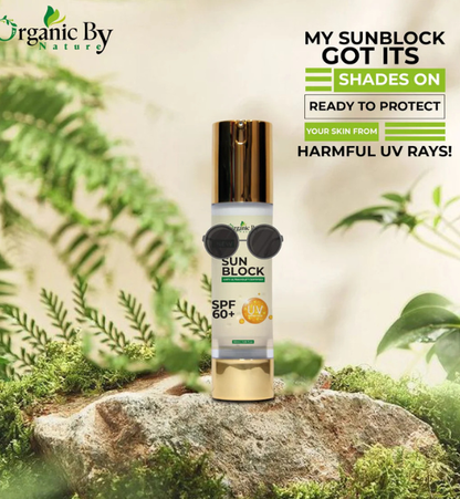 Sun Block | SPF 60+ Shield Your Skin with Powerful, Natural Protection (50ml)