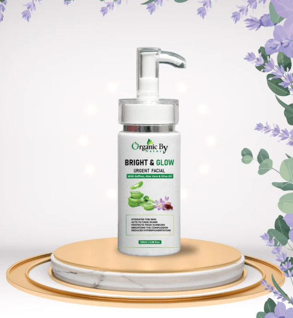 Bright & Glow Organic Facial