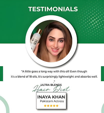 Nourishing Hair Oil | 18-in-1 Oil with 26 Organic Herbs (200 ml)