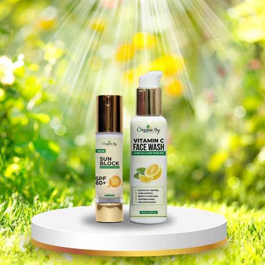 Sun Block & Vitamin C Lemon Facewash