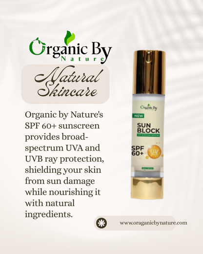 Sun Block | SPF 60+ Shield Your Skin with Powerful, Natural Protection (50ml)