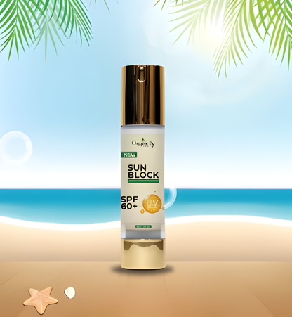 Sun Block | SPF 60+ Shield Your Skin with Powerful, Natural Protection (50ml)