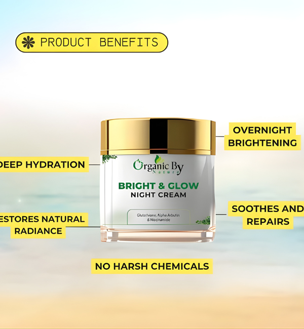 Bright & Glow Deal with Facewash, Organic Facial, Night Cream & Sun Block