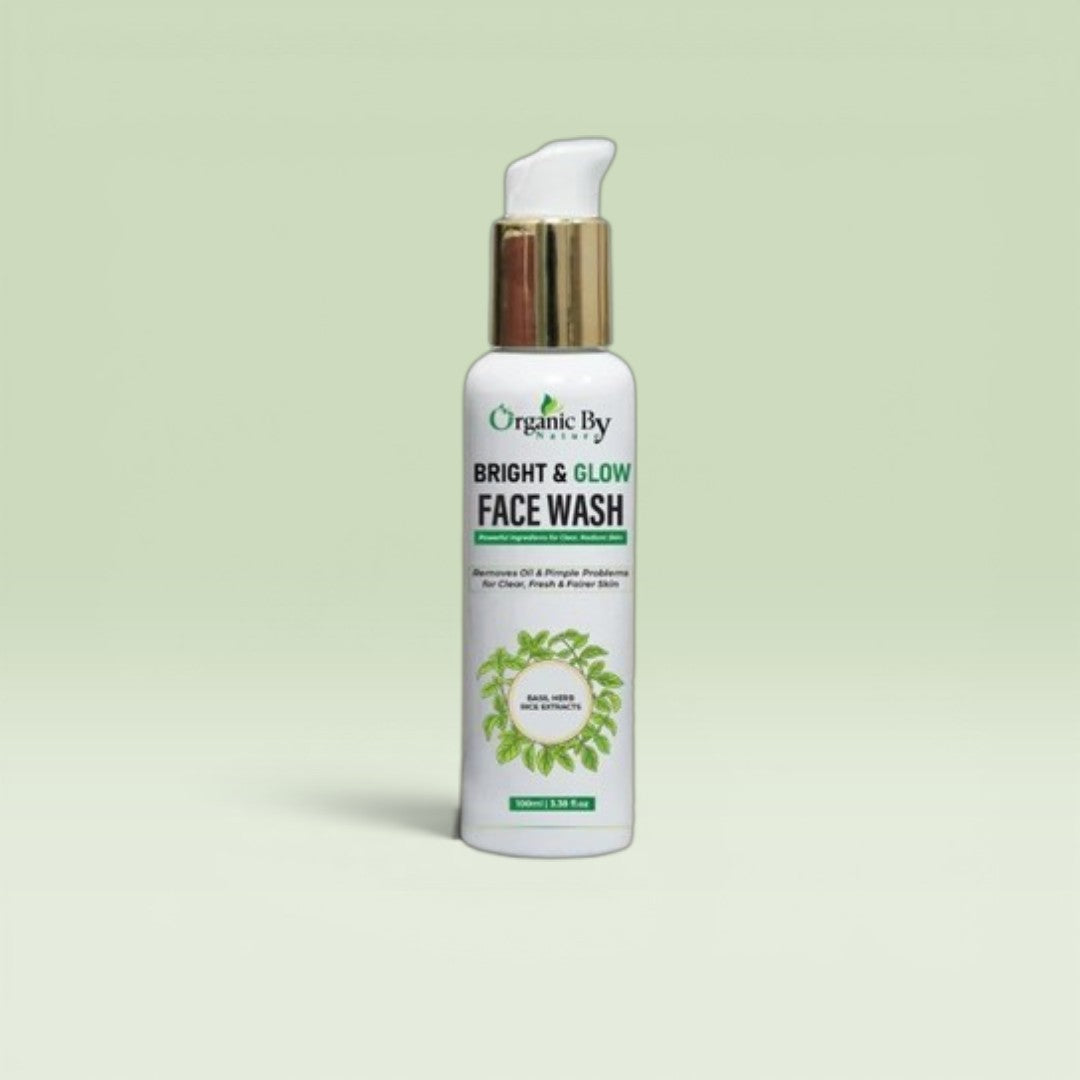 Bright & Glow Organic Face Wash