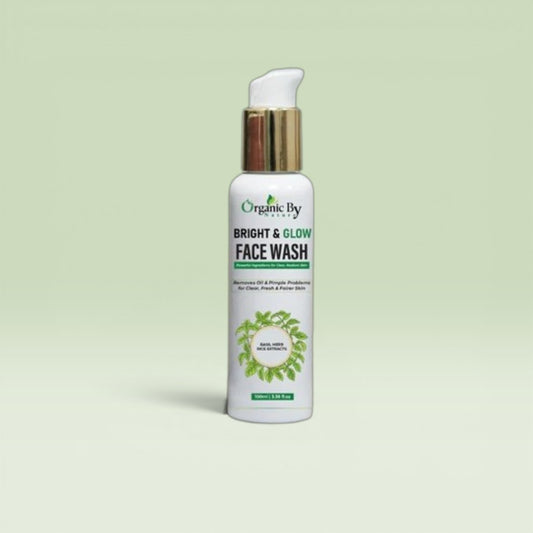 Bright & Glow Organic Face Wash